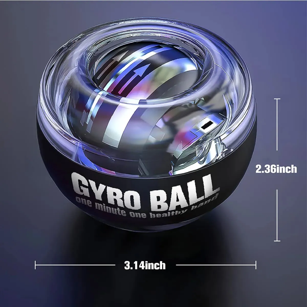 Gyro Ball Pro – Alivia la Tensión y Fortalece tu Muñeca en 5 Minutos