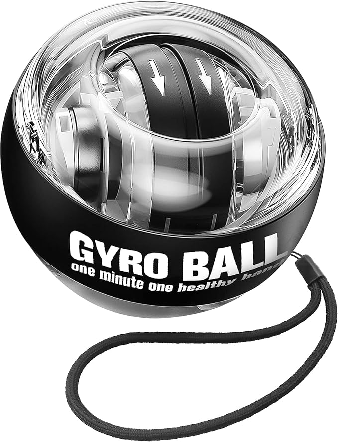 Gyro Ball Pro – Alivia la Tensión y Fortalece tu Muñeca en 5 Minutos