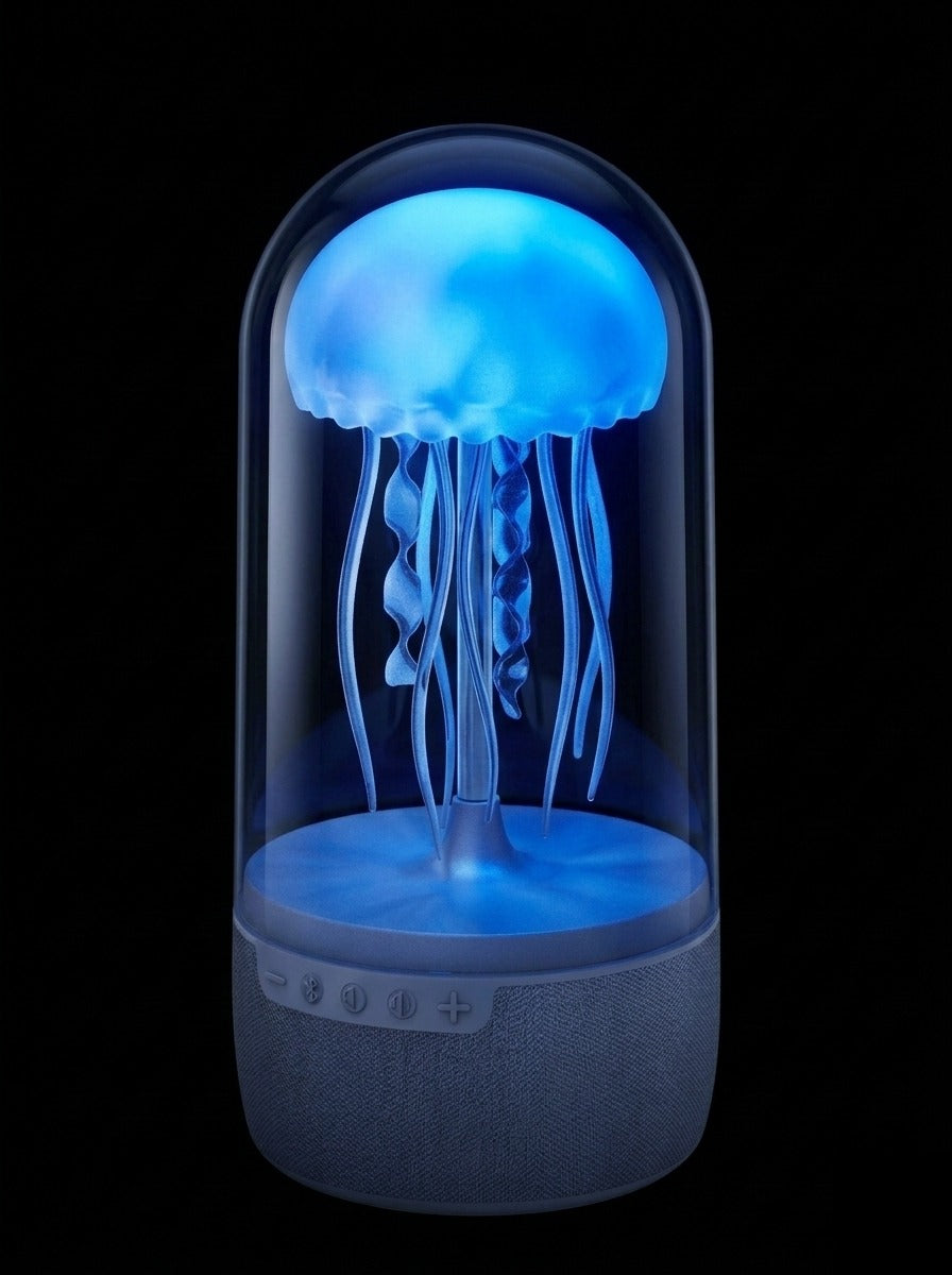 Lámpara LED de medusa con altavoz Bluetooth